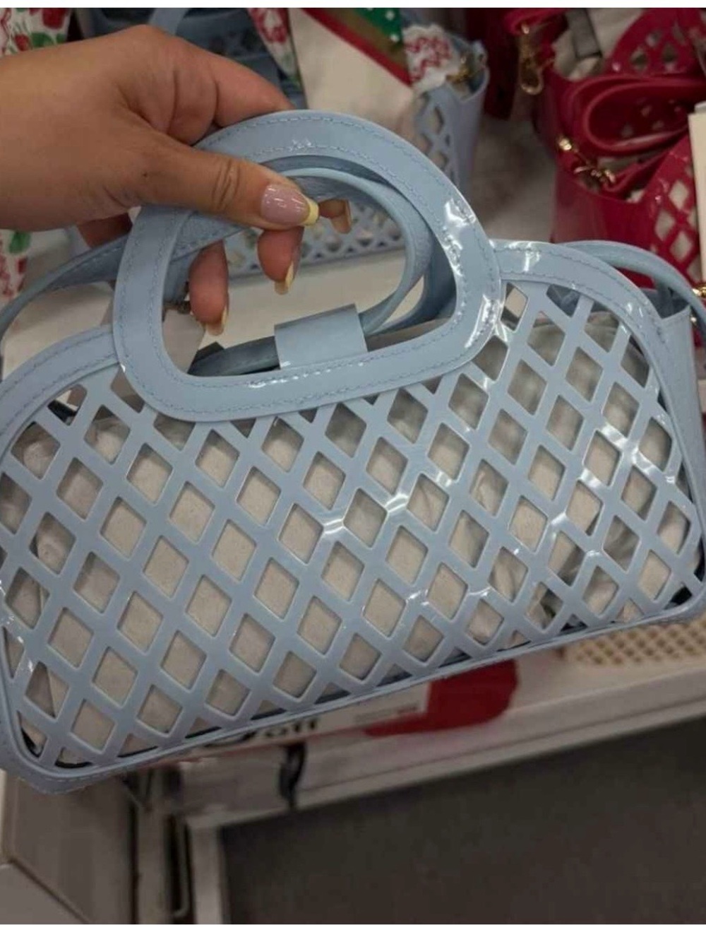 Jelly Mini Cage Tote Crossbody Bag
- A New Day™